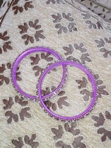 Purple Bangle Set