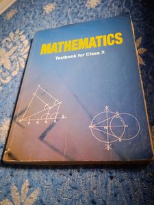 Class X Maths Textbook + Free Gift