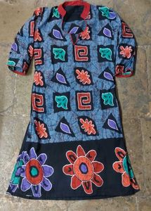 Batik Printed Salwar Suit