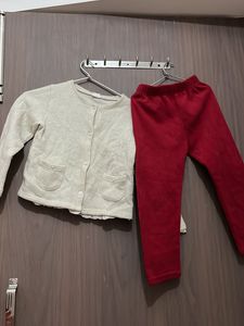 Cute woollen  Kids Outfit set for 4-6 yr old