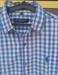 US POLO ASSN Blue Shirt