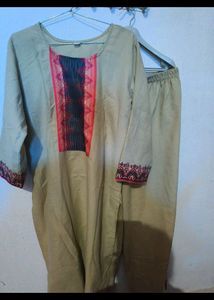 Khadi Cotton Suit Set