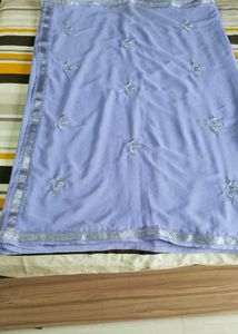 Lavender Sari