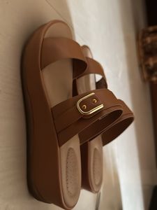 Bata Comfit Tan Casual Sandals