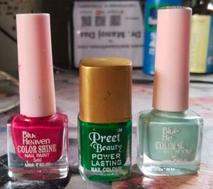 Set of 3 Vintage Nail Polishes