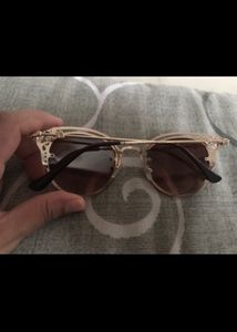 Brown Cat Eye Sunglasses
