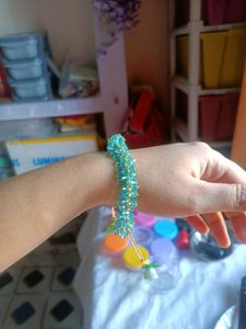 Blue Gajra bracelet