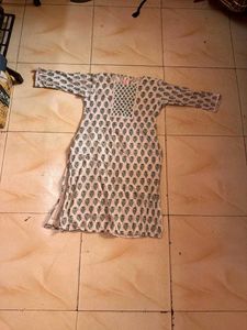 Printed Cotton Kurta