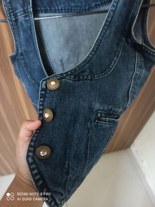 Bare Denim Waistcoat