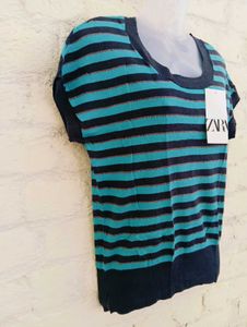 Boxy Print Colour Tshirt