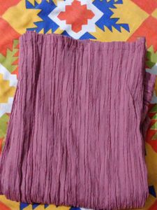 Pink Crinkle Pants Wear It With Kurtis Also