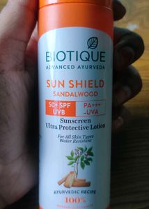 Biotique Sandalwood Sun Shield SPF 50+:
