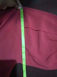 Red Sheer Blouse