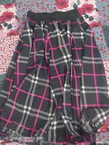 Plaid Skirt