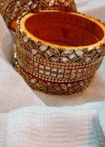 Bridal Kundan Bangles ❤️