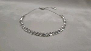 Sparkling Silver Choker