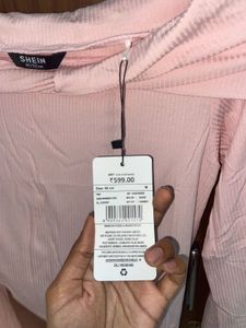 Pink Off-Shoulder Top 🎀