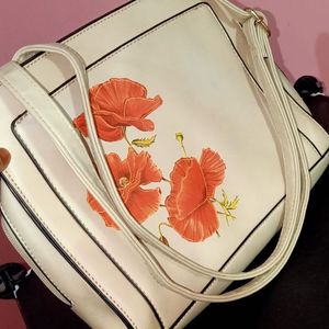 Poppy Floral Crossbody Bag