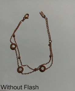 Rose Gold Double Chain Bracelet