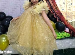 Party Dress Golden hopstock