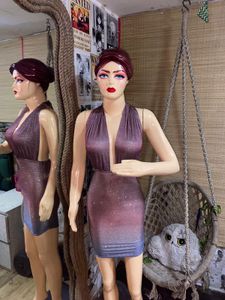 Shimmery Mini Dress