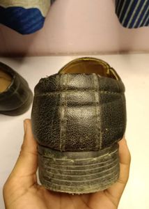 Formal Black Fancy Shoes / Loafers For Men