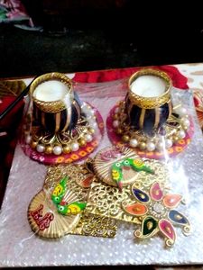 Diwali Home Decor Candle Piece