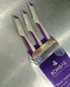 Bombae Facial Razor For Women | Pack Of 3