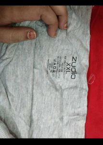 Grey Cotton Blend Briefs