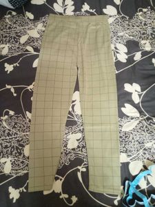 Checkered Casual Pants