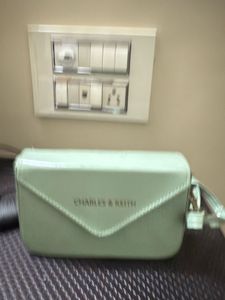 Charles &amp; Keith Mint Green Shoulder Bag