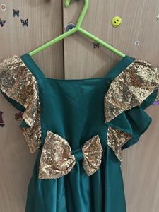 Emerald Green Sequin Dress