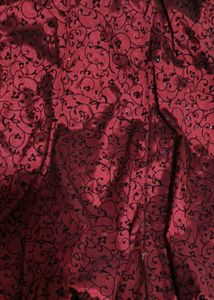 Beautiful Black and Red Party Frock