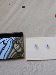 Fashion Earrings - Silver Tone