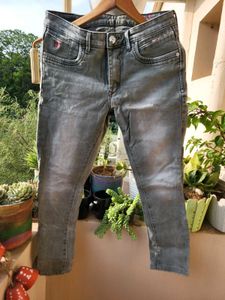 Stylish Grey Denim Jeans