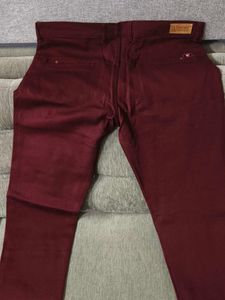 Maroon Trouser