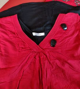 Red&amp;Black Tunic