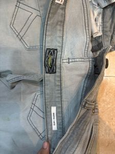 Jack N Jones Ripped Light Wash Denim Jeans