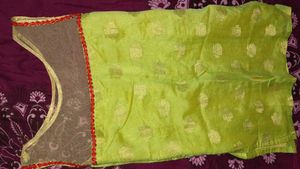 Stylish Green Ethnic Blouse