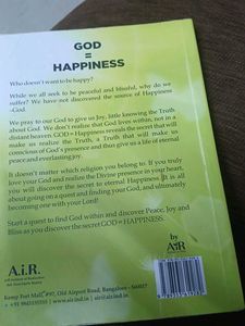 God = Happiness Book
