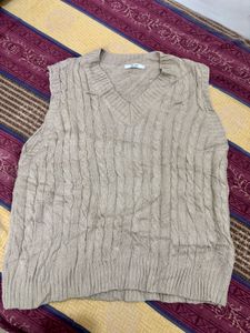 Cable Knit Sweater Vest