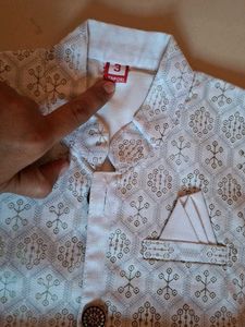 Boys Ethnic Waistcoat