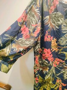 Floral Print Maxi Dress never used