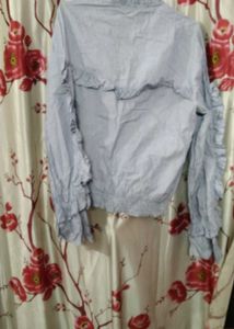 Striped Ruffle Top