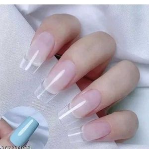 100 Pcs Nail Tips Set with Glue
