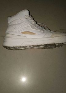 White Reebok High-Top Sneakers