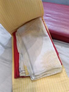Yellow Striped Fabric (Minor Issue)