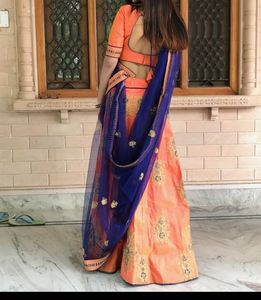 Double Shade Lehenga Choli Dupatta