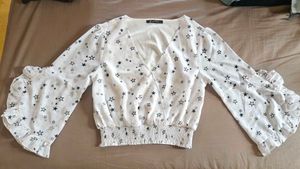 Star Print Blouse