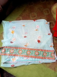 Lahanga, Dupatta With Blouse
